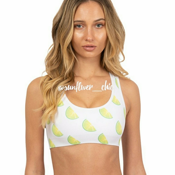 [NEW] Morgan Stewart Lime Collection Sports Bra - Picture 4 of 11